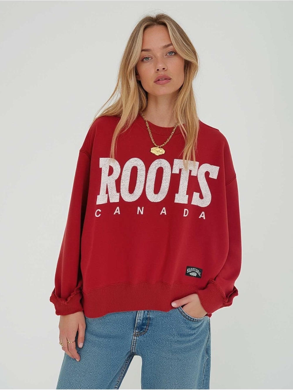 Vintage Roots Canada Red Sweatshirt